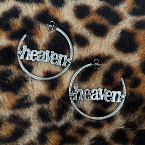 MARC JACOBS HEAVEN
Silver Heaven Charm Hoops - Picture 2 of 3